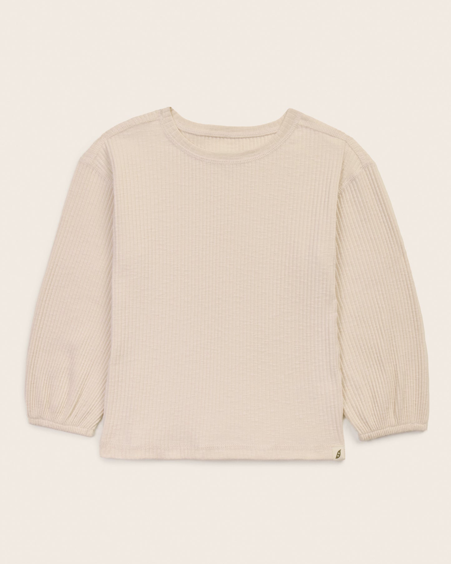 Organic Cotton Essential Puff Sleeve Top