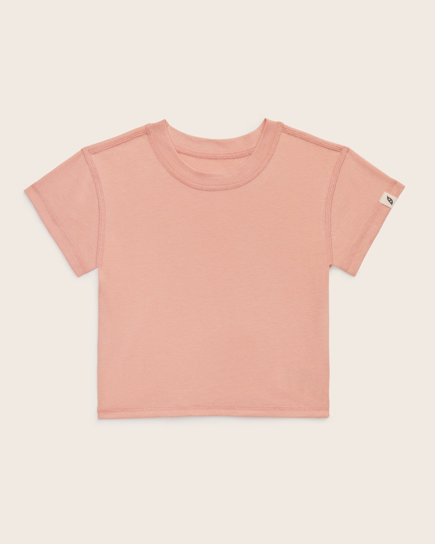 Organic Cotton Essential Baby Tee (Copy-Test Embroidery)