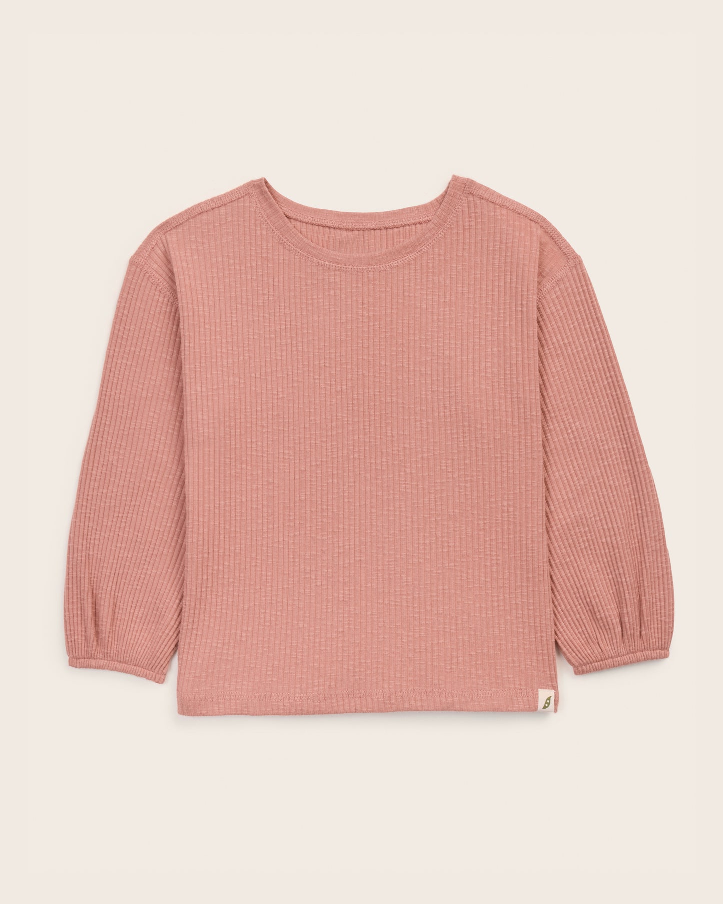 Organic Cotton Essential Puff Sleeve Top