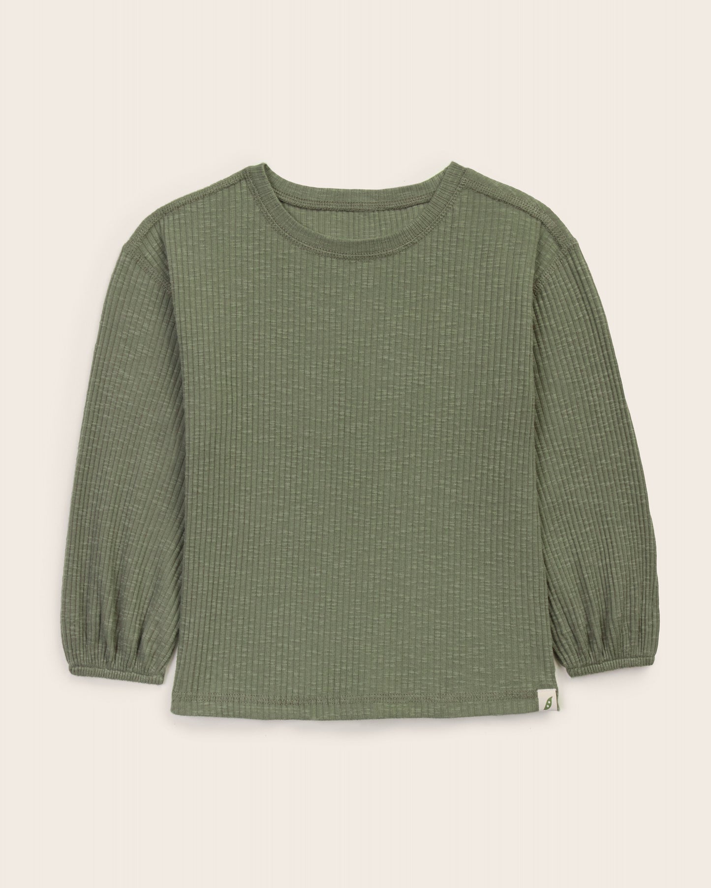 Organic Cotton Essential Puff Sleeve Top