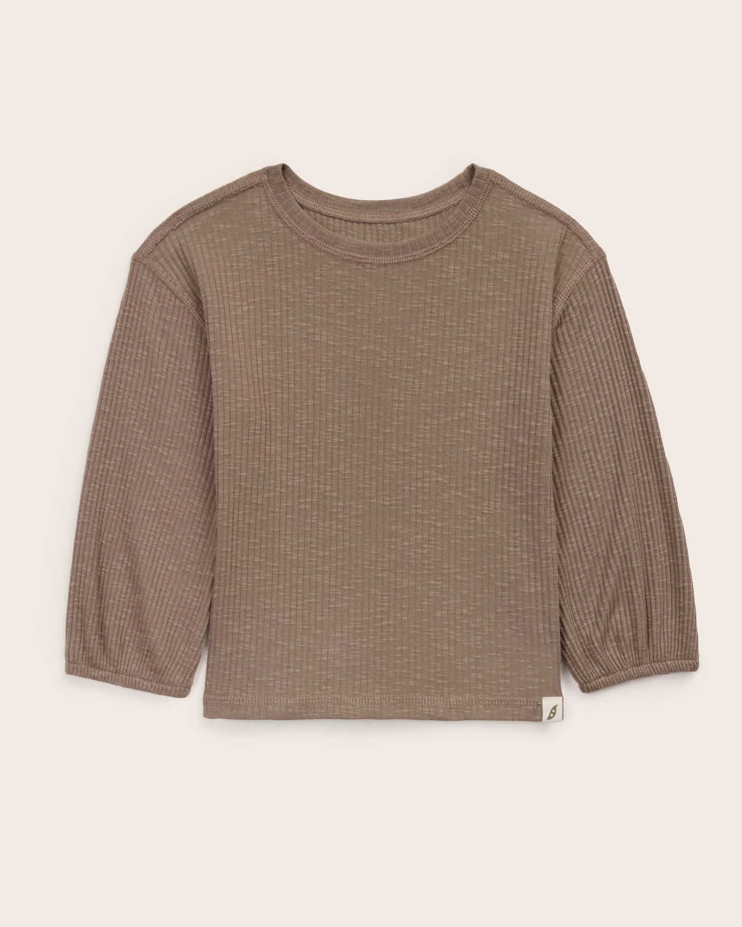 Organic Cotton Essential Puff Sleeve Top
