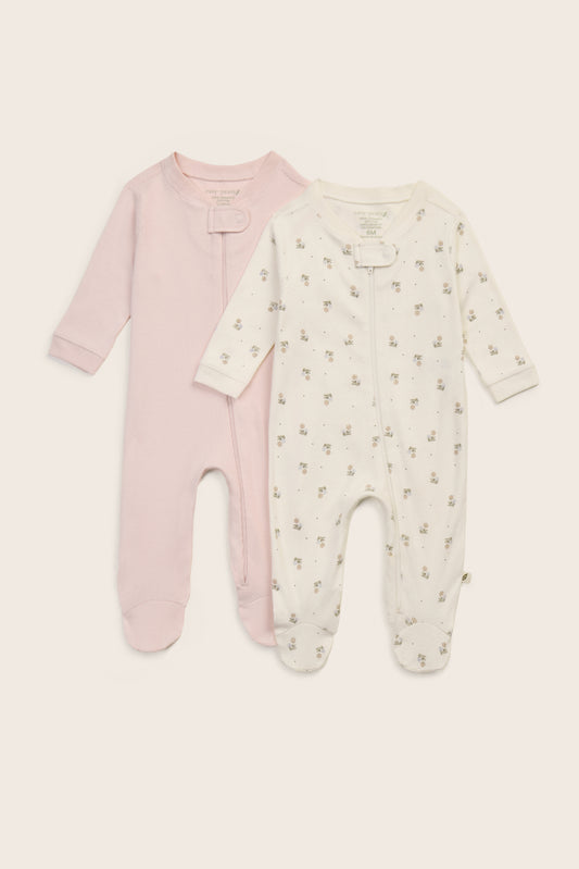 2-Pack Organic Cotton Sleep and Plays