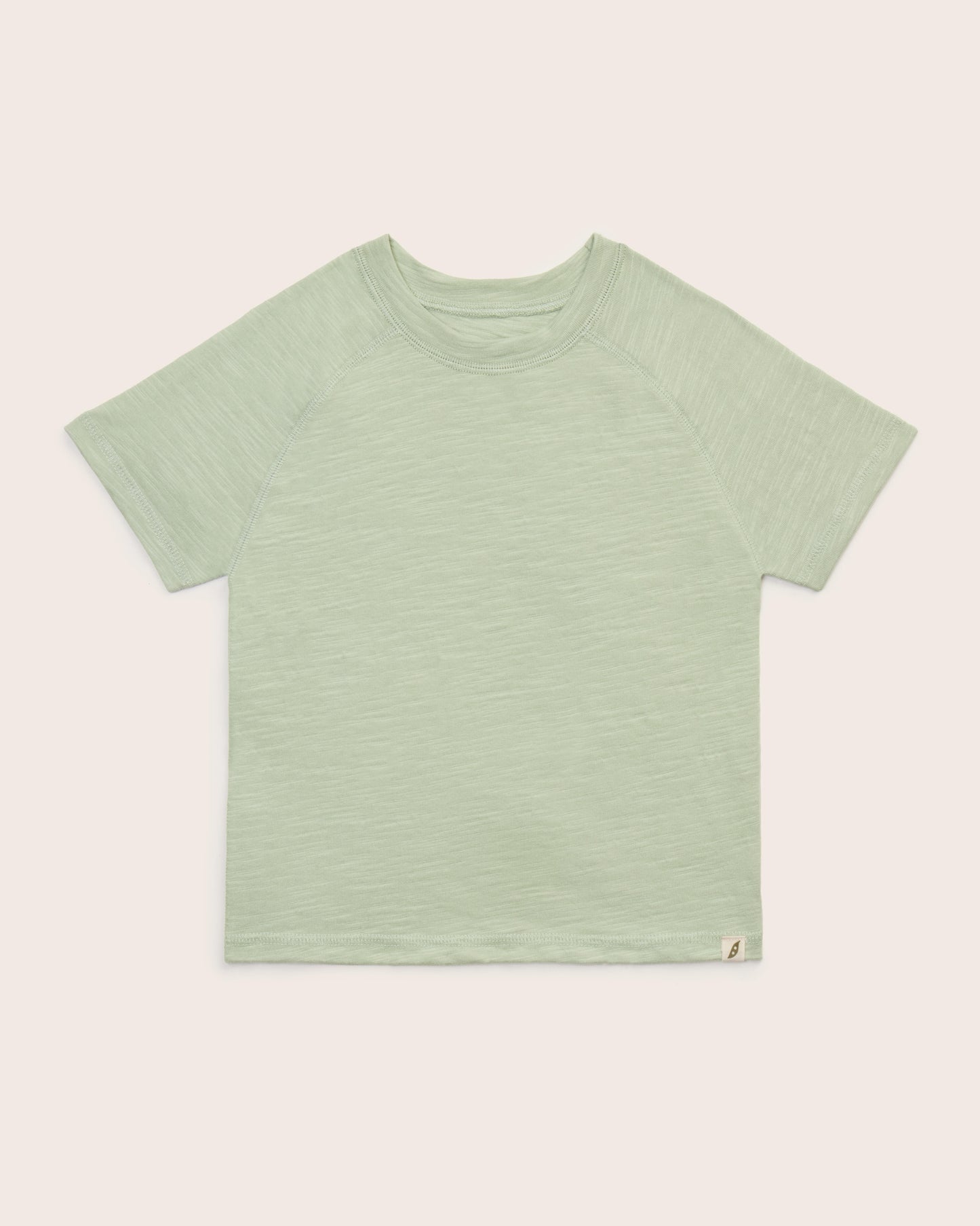 Organic Cotton Essential Toddler Boy Raglan Tee (Copy-Test Embroidery)