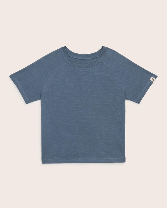 Organic Cotton Essential Toddler Boy Raglan Tee